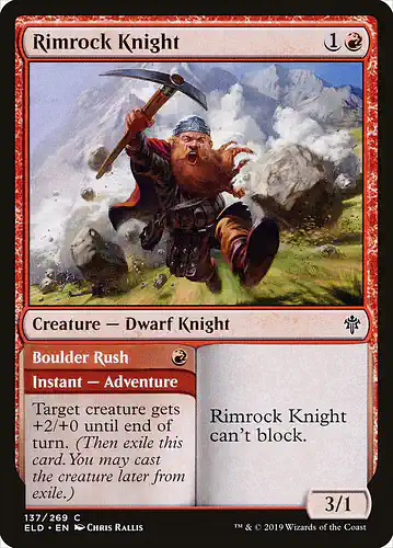 Rimrock Knight - eld Spoiler