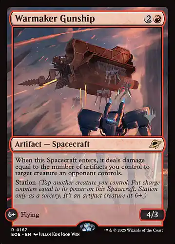 Warmaker Gunship - eoe Spoiler