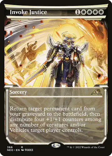 Invoke Justice - neo Spoiler