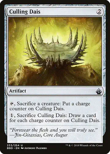 Culling Dais - bbd Spoiler