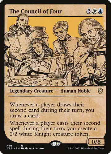 The Council of Four - clb Spoiler