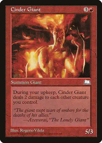Cinder Giant - wth Spoiler