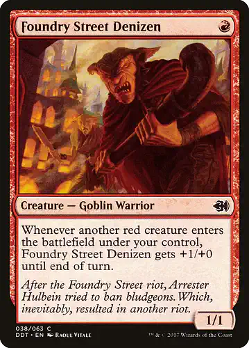 Foundry Street Denizen - ddt Spoiler