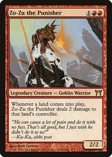 Zo-Zu the Punisher - chk Spoiler