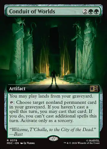 Conduit of Worlds - msc Spoiler