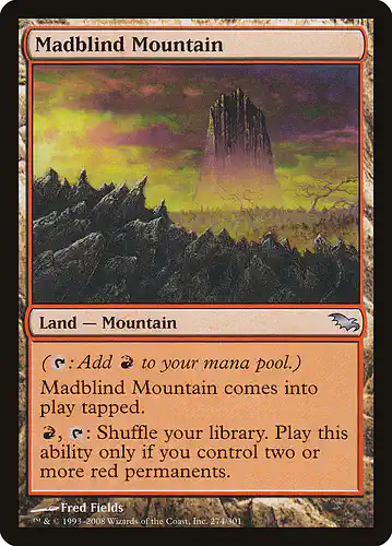 Madblind Mountain - shm Spoiler