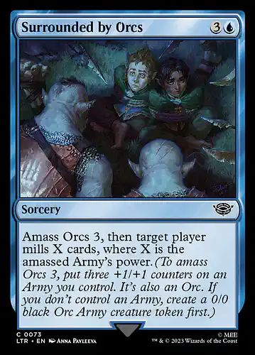 Surrounded by Orcs - ltr Spoiler