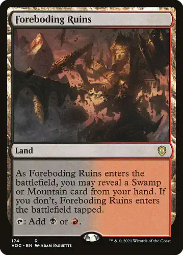 Foreboding Ruins - voc Spoiler