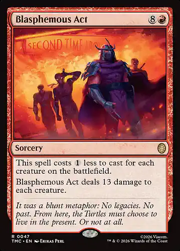 Blasphemous Act - tmc Spoiler