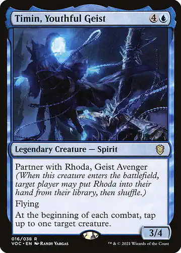 Timin, Youthful Geist - voc Spoiler