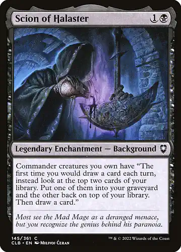 Scion of Halaster - clb Spoiler