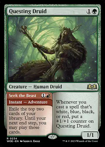 Questing Druid - woe Spoiler