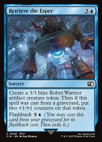Retrieve the Esper - fin Spoiler