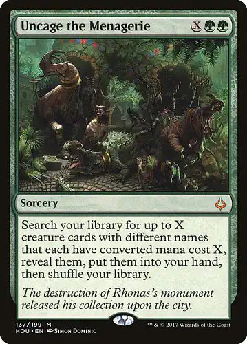 Uncage the Menagerie - hou Spoiler