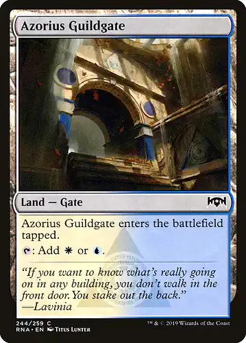 Azorius Guildgate - rna Spoiler