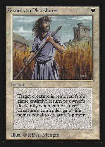 Swords to Plowshares - cei Spoiler