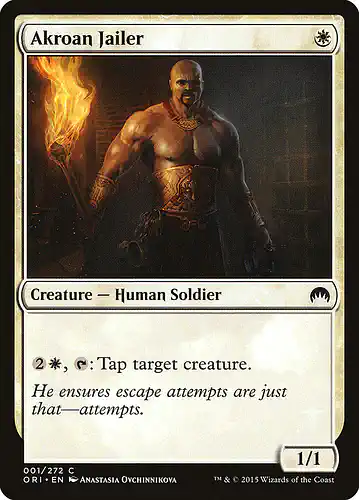 Akroan Jailer - ori Spoiler
