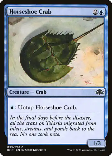 Horseshoe Crab - dmr Spoiler