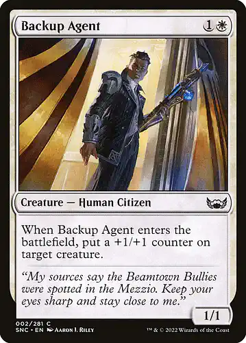 Backup Agent - snc Spoiler
