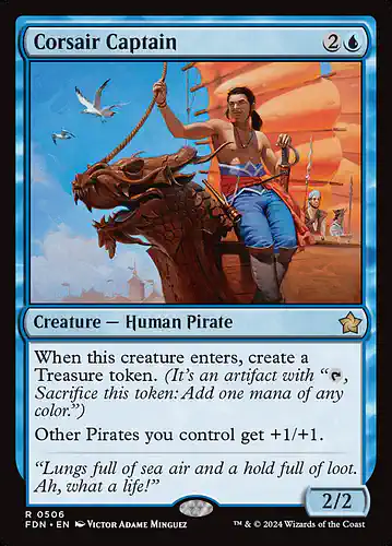 Corsair Captain - fdn Spoiler