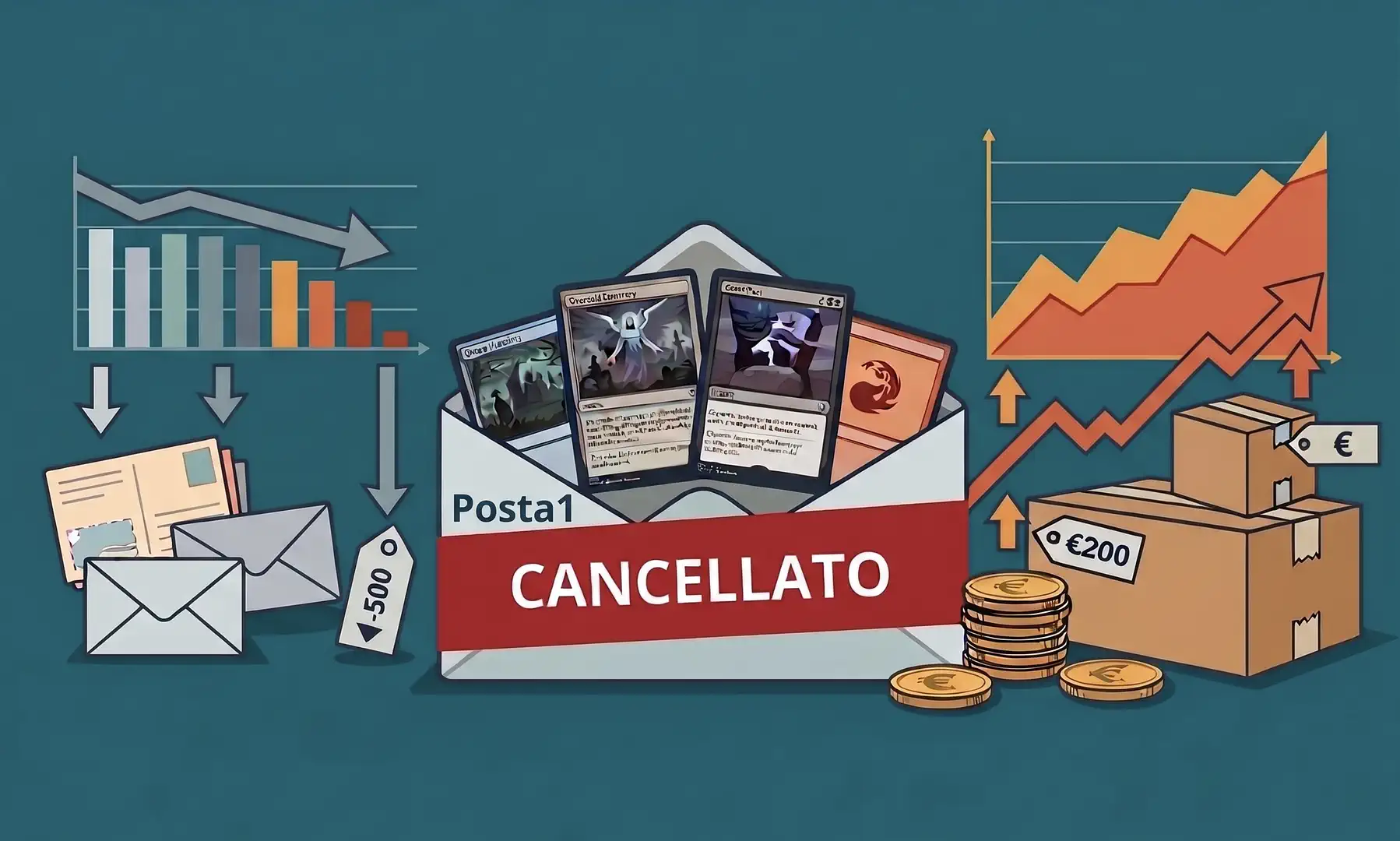 Addio Posta 1 - Servizio Cancellato cover