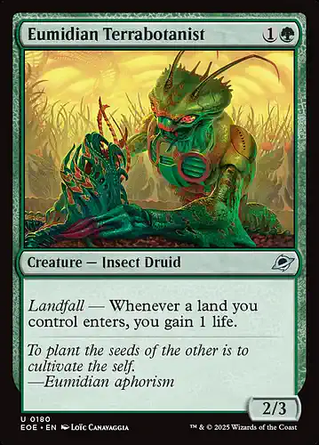 Eumidian Terrabotanist - eoe Spoiler