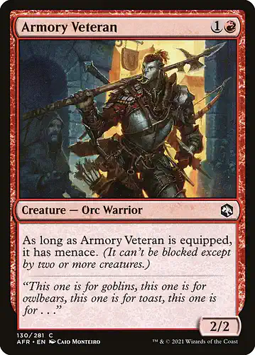 Armory Veteran - afr Spoiler