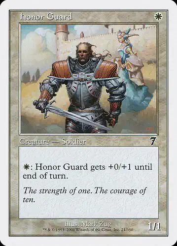 Honor Guard - 7ed Spoiler