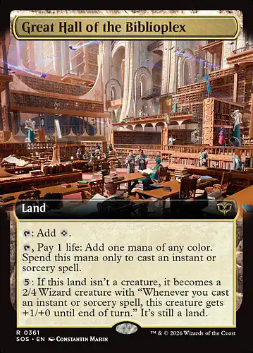 Great Hall of the Biblioplex - sos Spoiler
