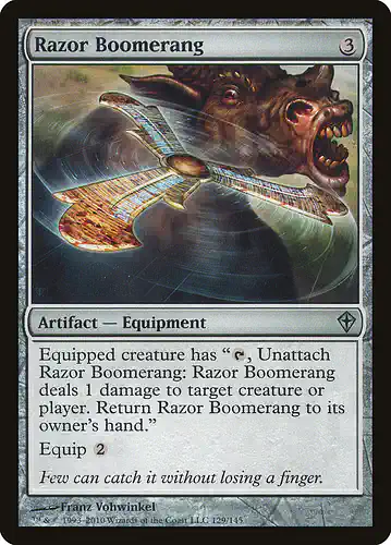 Razor Boomerang - wwk Spoiler