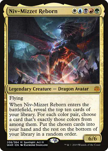 Niv-Mizzet Reborn - war Spoiler