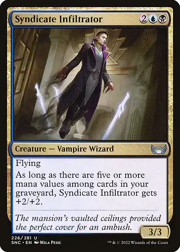 Syndicate Infiltrator - snc Spoiler