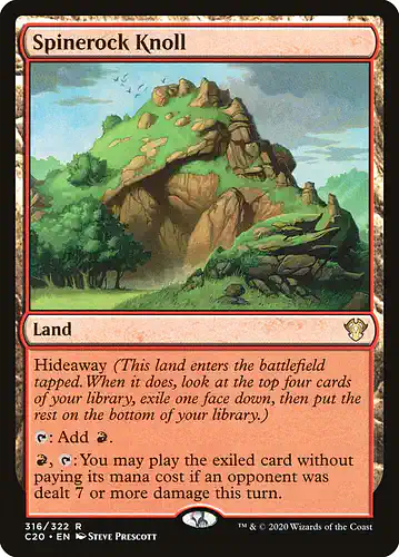 Spinerock Knoll - c20 Spoiler