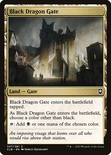 Black Dragon Gate - clb Spoiler