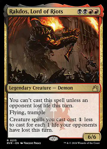 Rakdos, Lord of Riots - rvr Spoiler