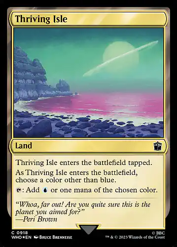 Thriving Isle - who Spoiler