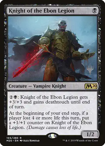 Knight of the Ebon Legion - m20 Spoiler