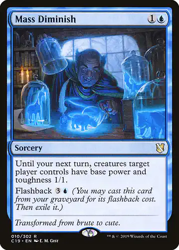 Mass Diminish - c19 Spoiler