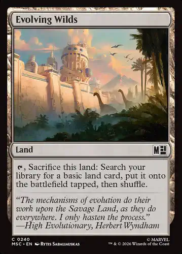 Evolving Wilds - msc Spoiler