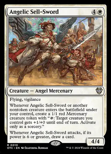Angelic Sell-Sword - otc Spoiler