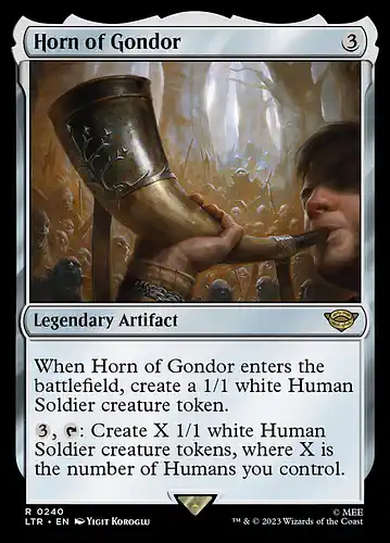 Horn of Gondor - ltr Spoiler