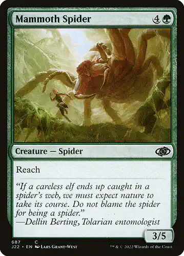 Mammoth Spider - j22 Spoiler