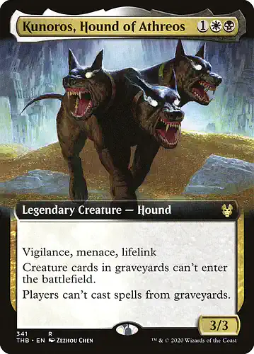 Kunoros, Hound of Athreos - thb Spoiler