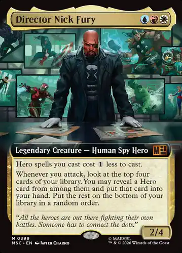 Director Nick Fury - msc Spoiler