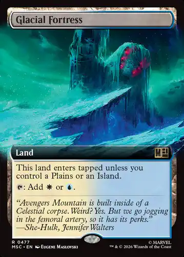 Glacial Fortress - msc Spoiler