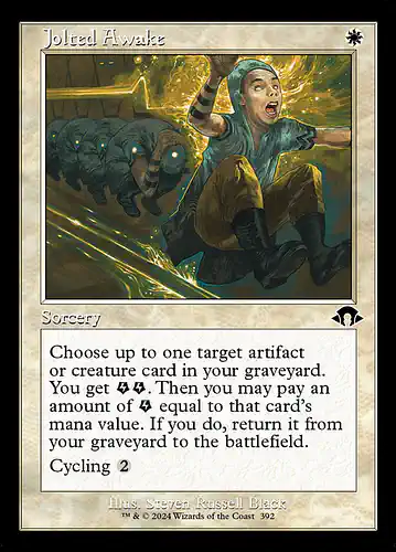 Jolted Awake - mh3 Spoiler