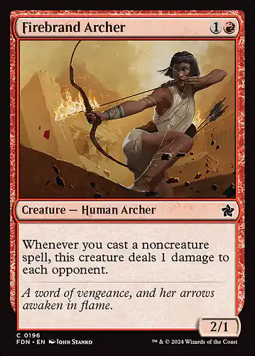 Firebrand Archer - fdn Spoiler