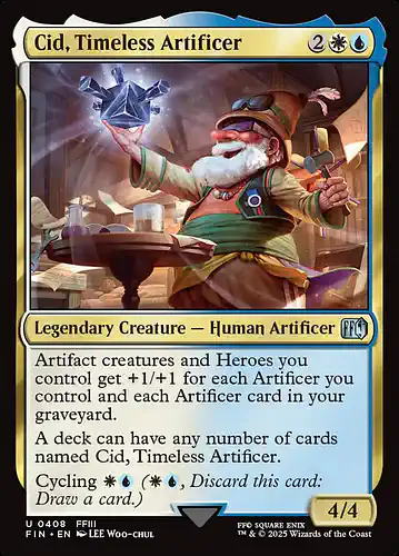 Cid, Timeless Artificer - fin Spoiler