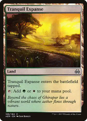 Tranquil Expanse - aer Spoiler