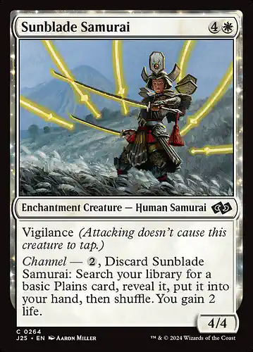 Sunblade Samurai - j25 Spoiler